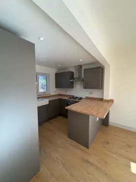 Click Here To Enlarge This Photo Of New Open Plan Kitchen Installation