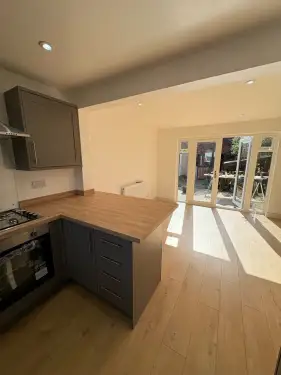 Click Here To Enlarge This Photo Of New Open Plan Kitchen Installation